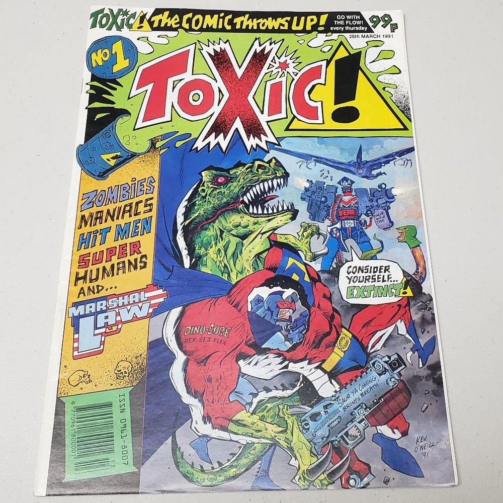 Toxic! UK Comic Issue #1 March 1991